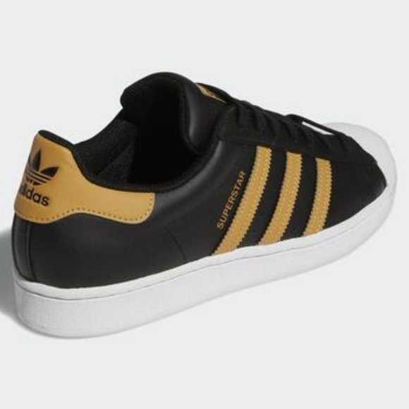 Adidas Superstar (Black Magic/Beige). Brand New. Mens Size: 10.5 & 11. - Picture 6 of 7
